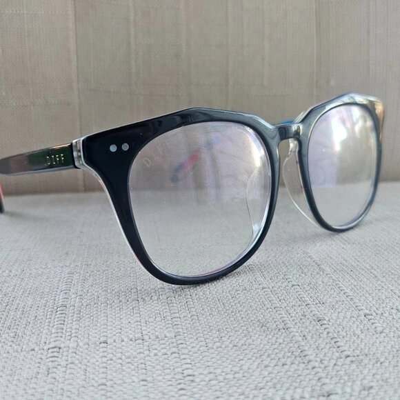 Diff Eyewear Women Glasses Frame SS-BB112 Black Eyewear Eyeglasses - Picture 3 of 12